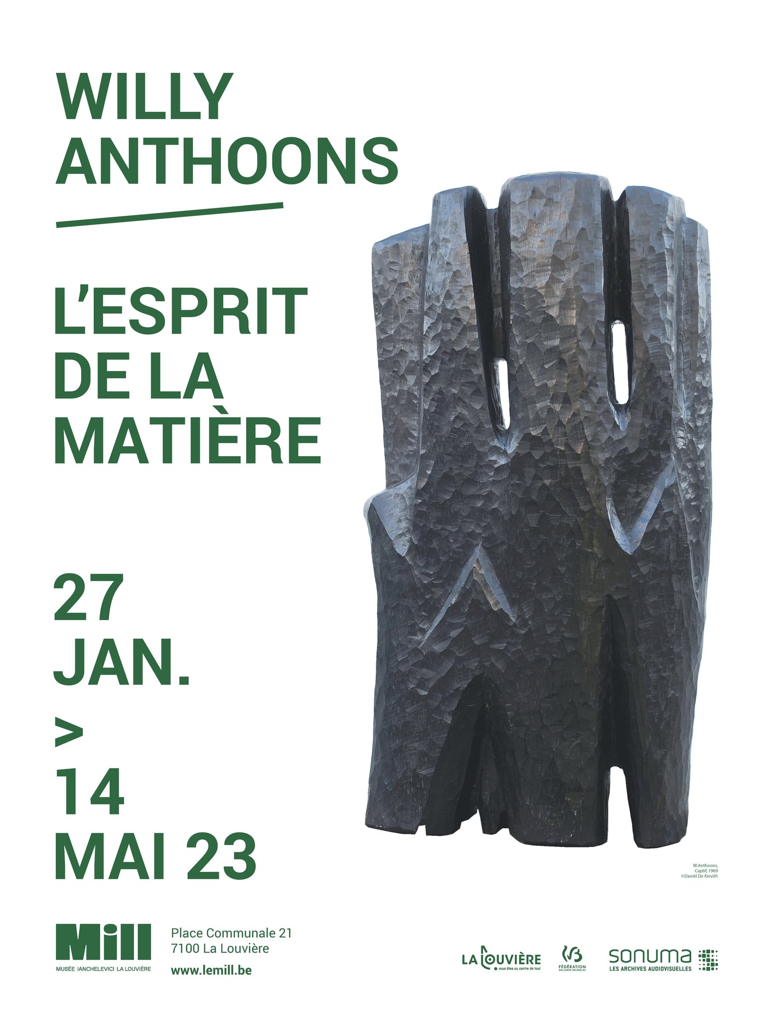 Willy Anthoons. L'esprit de la matière