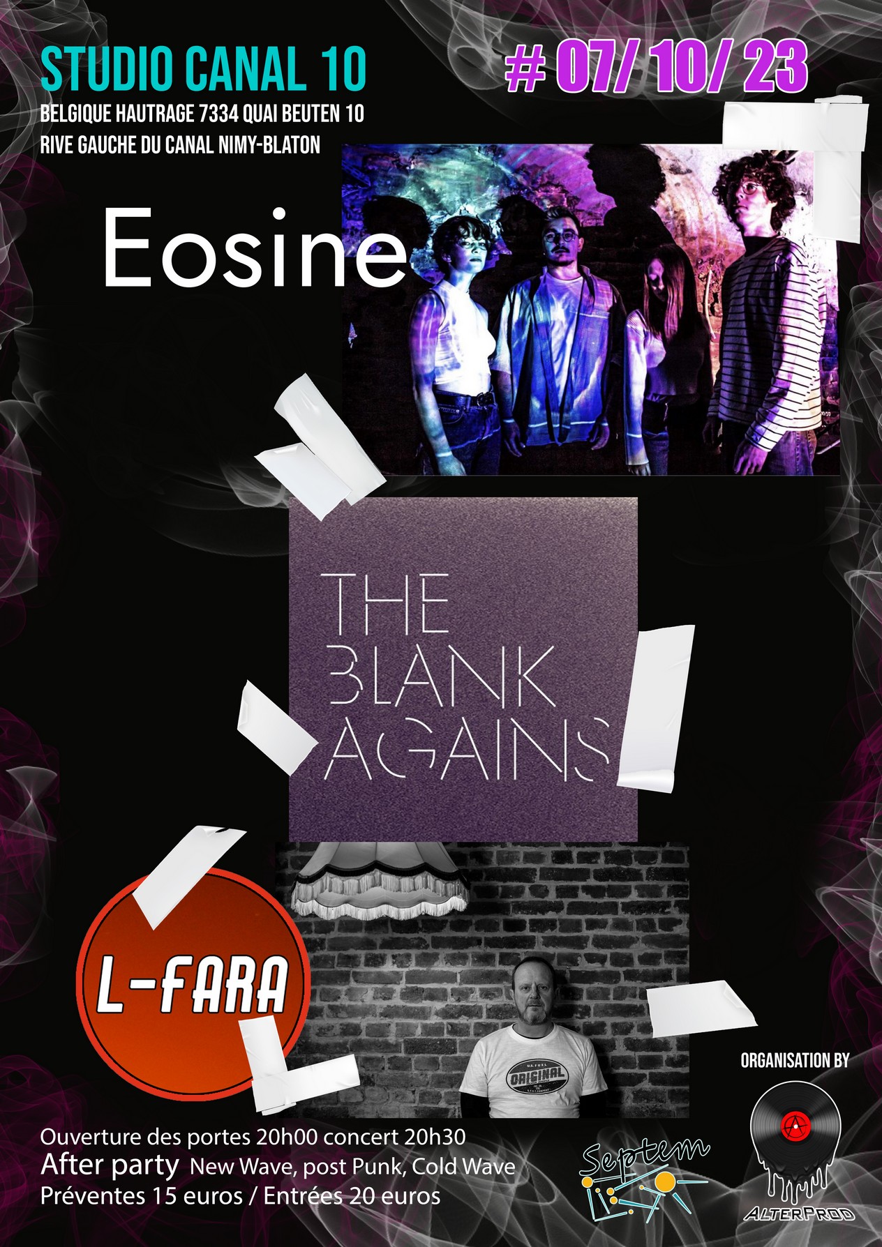 Eosine + The blank again + L-Fara in concert