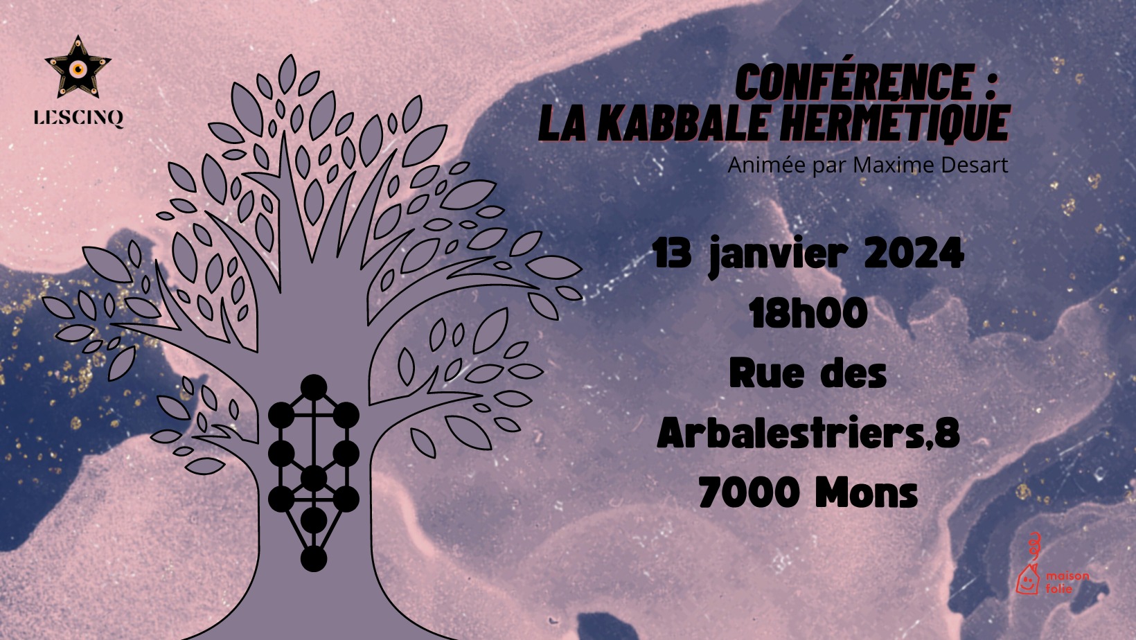 Conférence : La Kabbale Hermétique