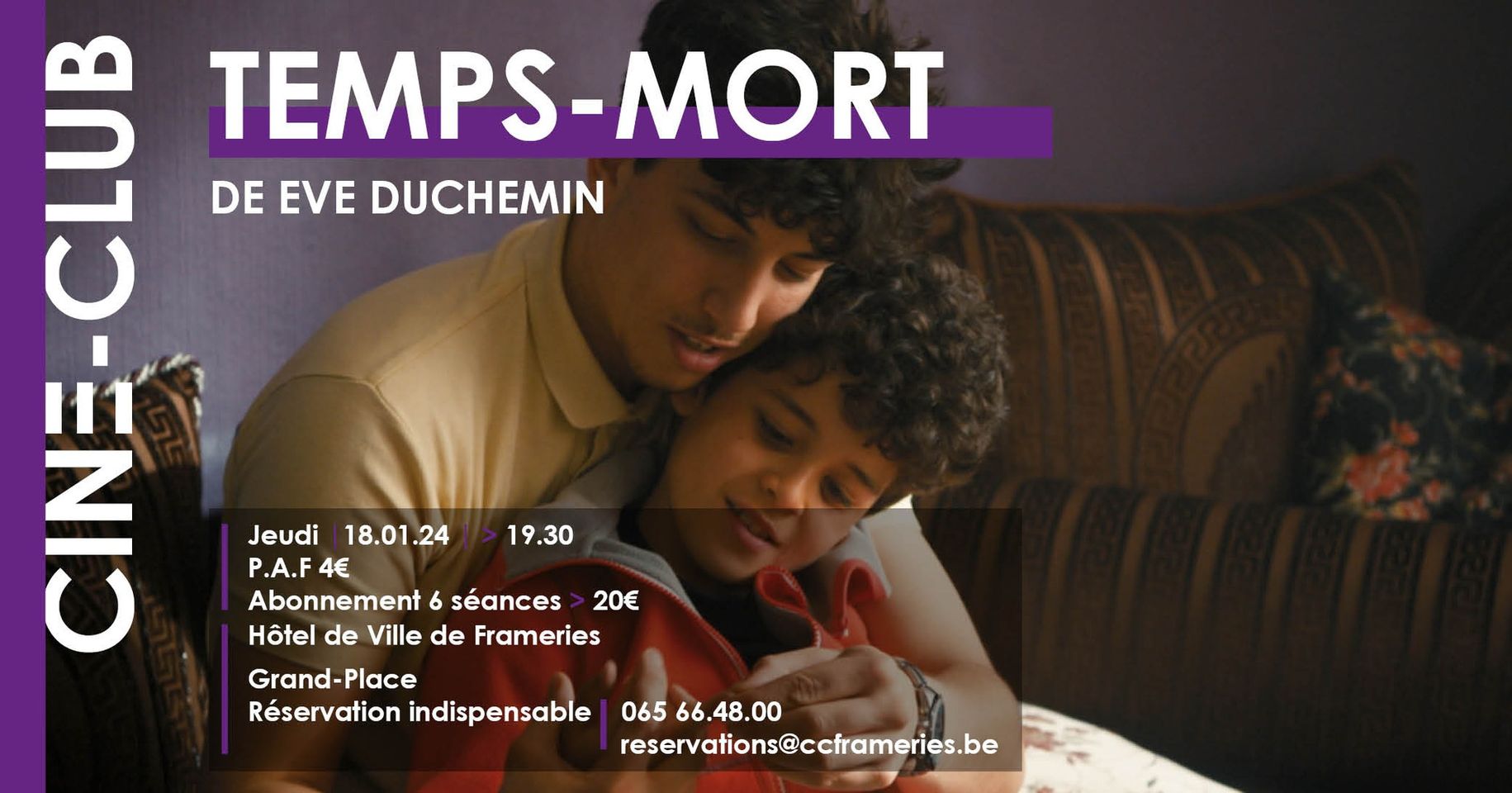 Ciné-Club - " Temps-mort" de Eve Duchemin