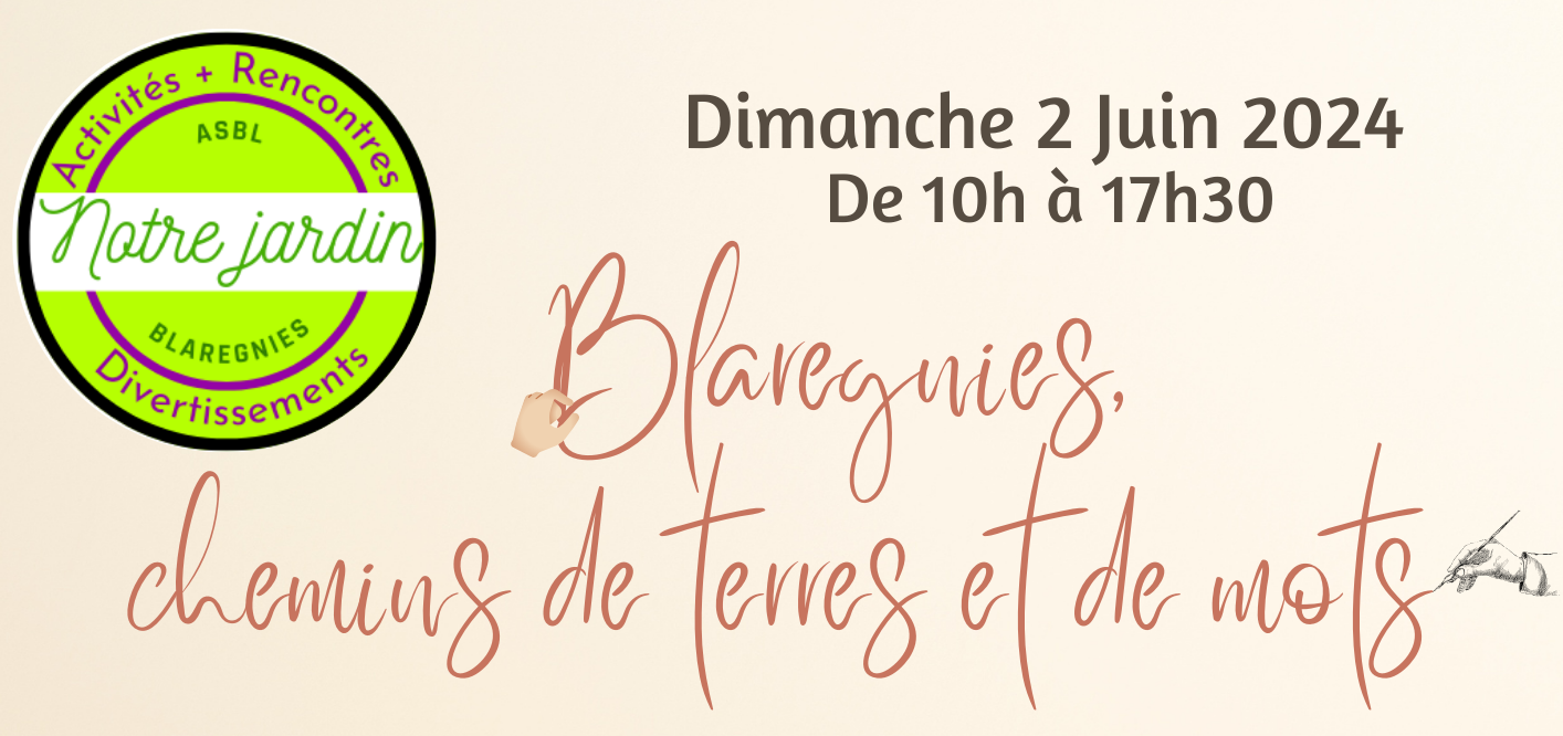 Blaregnies, chemins de terres et de mots
