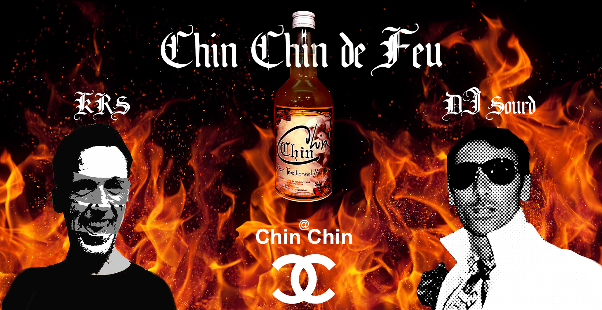 Chin Chin de feu avec DJ Sourd et KRS