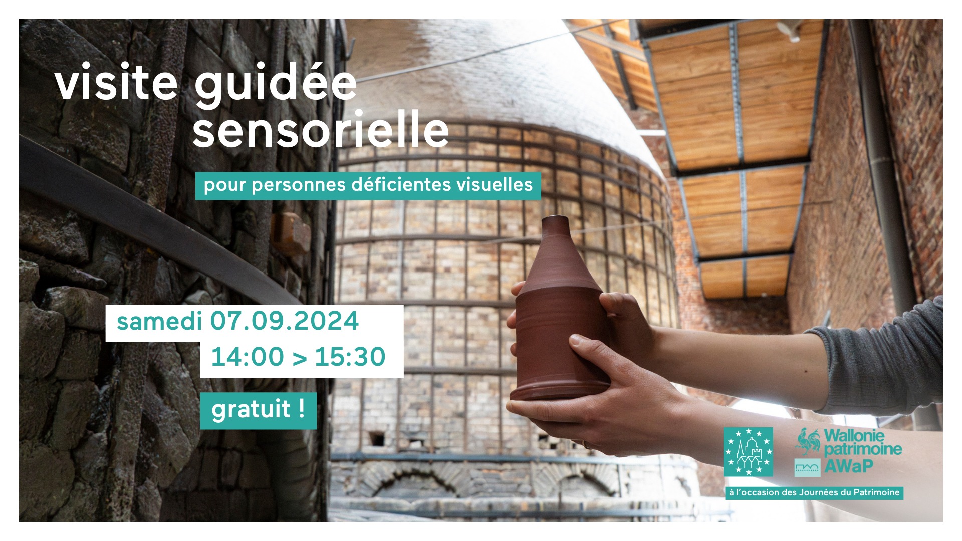 Visite guidée sensorielle de Keramis
