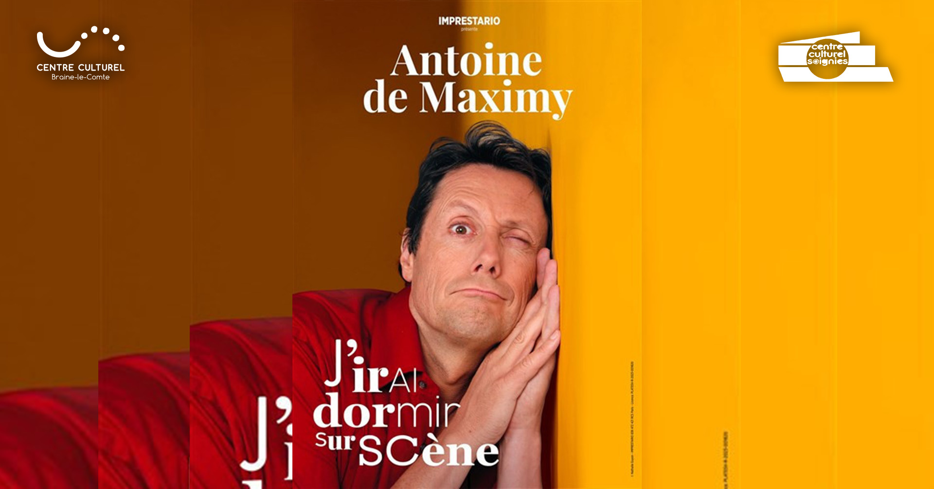 Antoine de Maximy ~ J'irai dormir sur scène