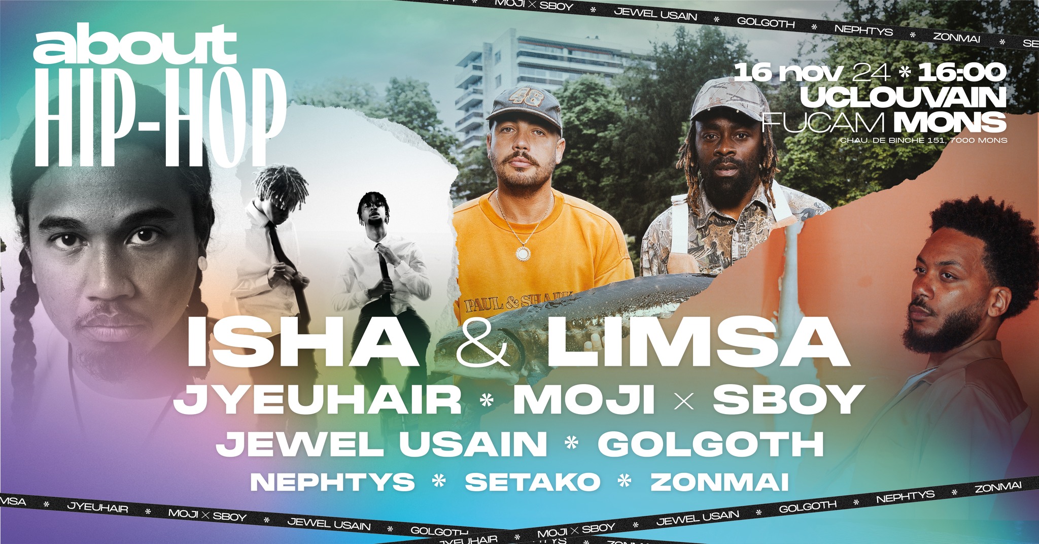 About Hip-Hop (w/ 𝑰𝑺𝑯𝑨 & 𝑳𝑰𝑴𝑺𝑨 / 𝑱𝒀𝑬𝑼𝑯𝑨𝑰𝑹 / 𝙈𝙊𝙅𝙄 𝙓 𝙎𝘽𝙊𝙔 & more)
