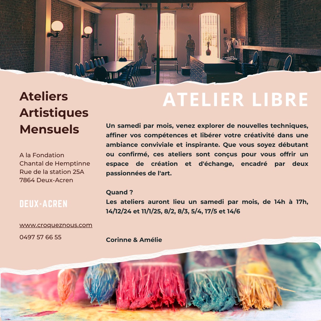 Atelier libre pluridisciplinaire Fondation