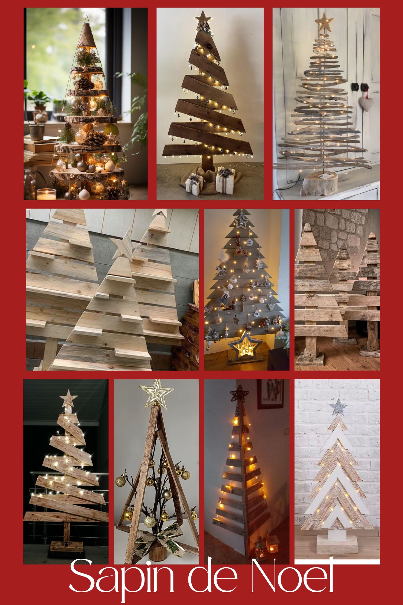 fabriquez votre sapin de noel vignette