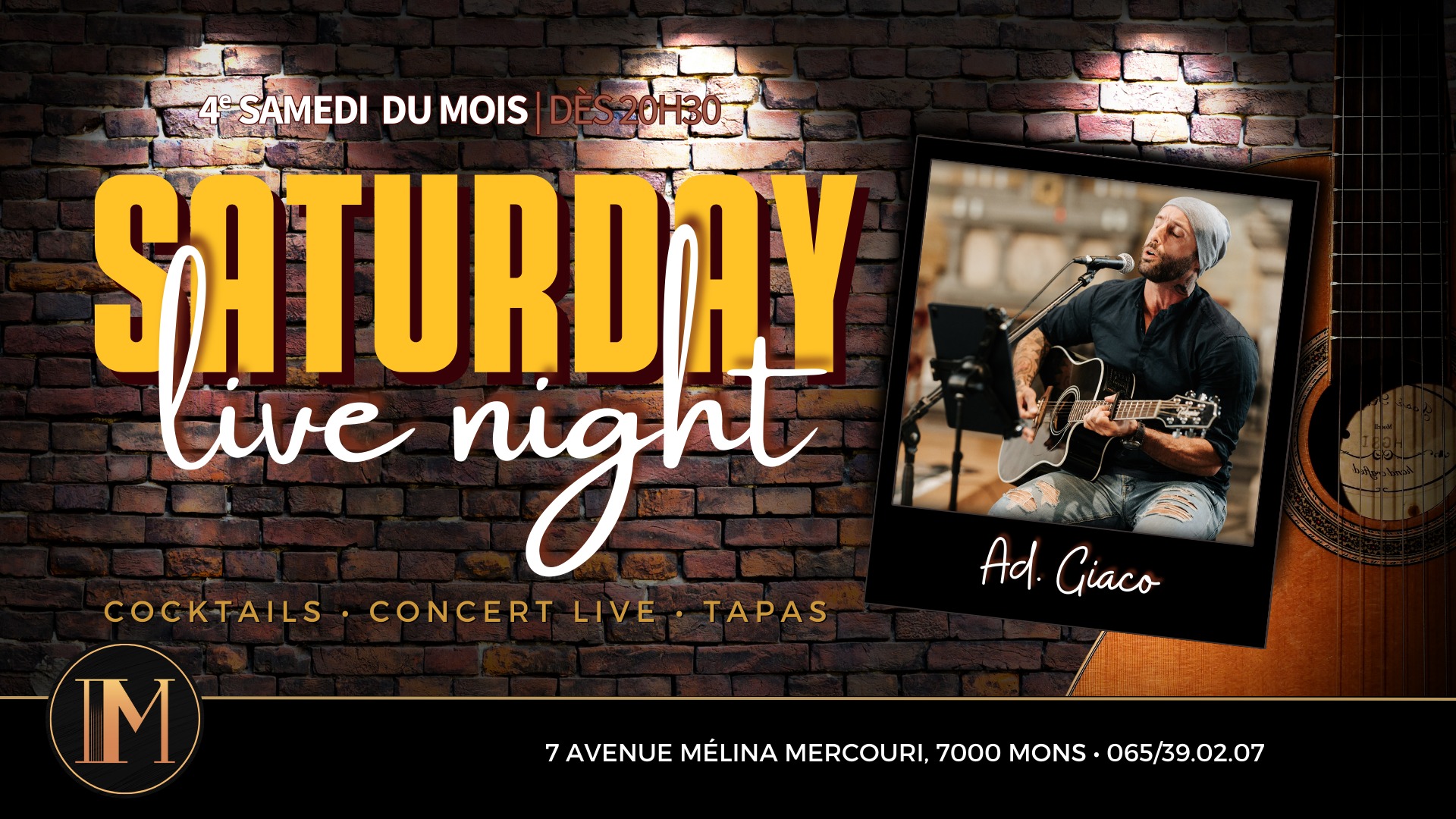 Saturday Live Night | MONTY'S BAR