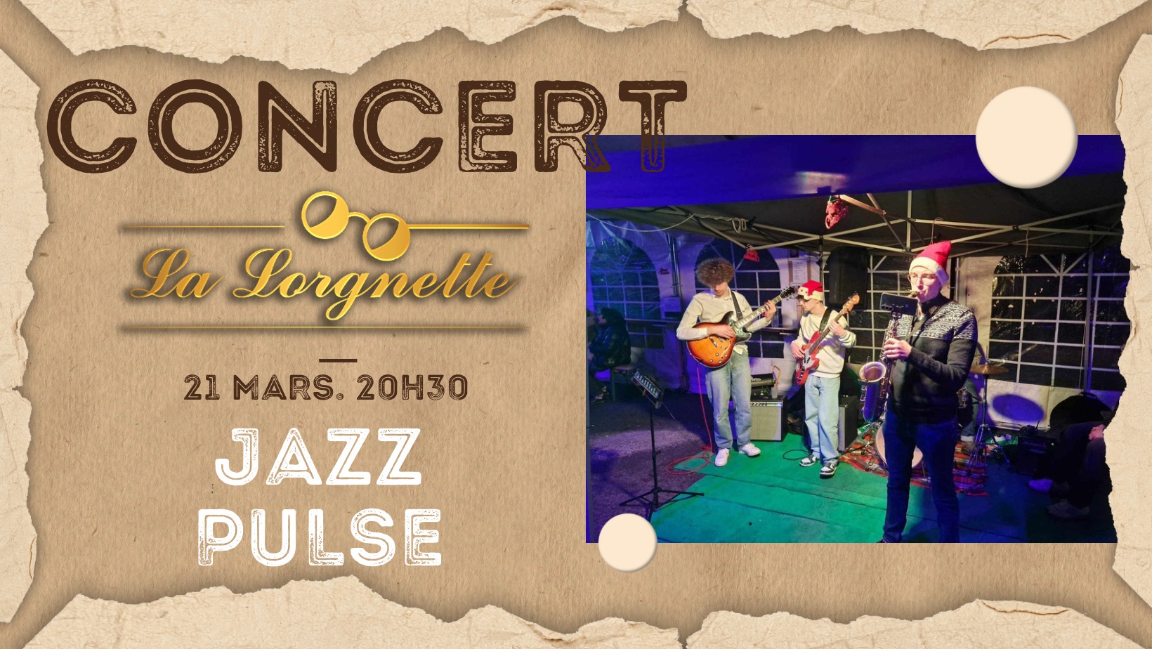 (CONCERT) Jazz Pulse @ La Lorgnette