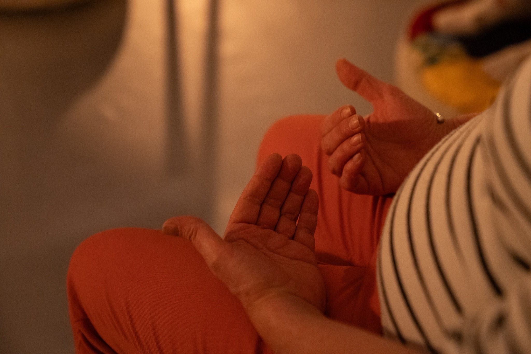 Personne en pleine méditation