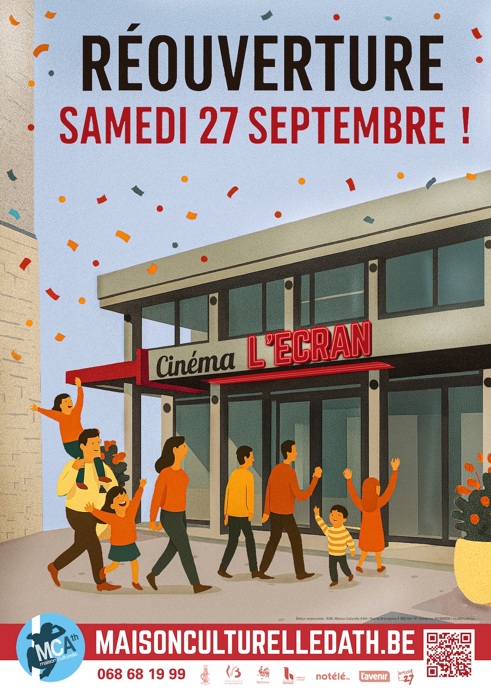 Réouverture du cinéma L’Écran