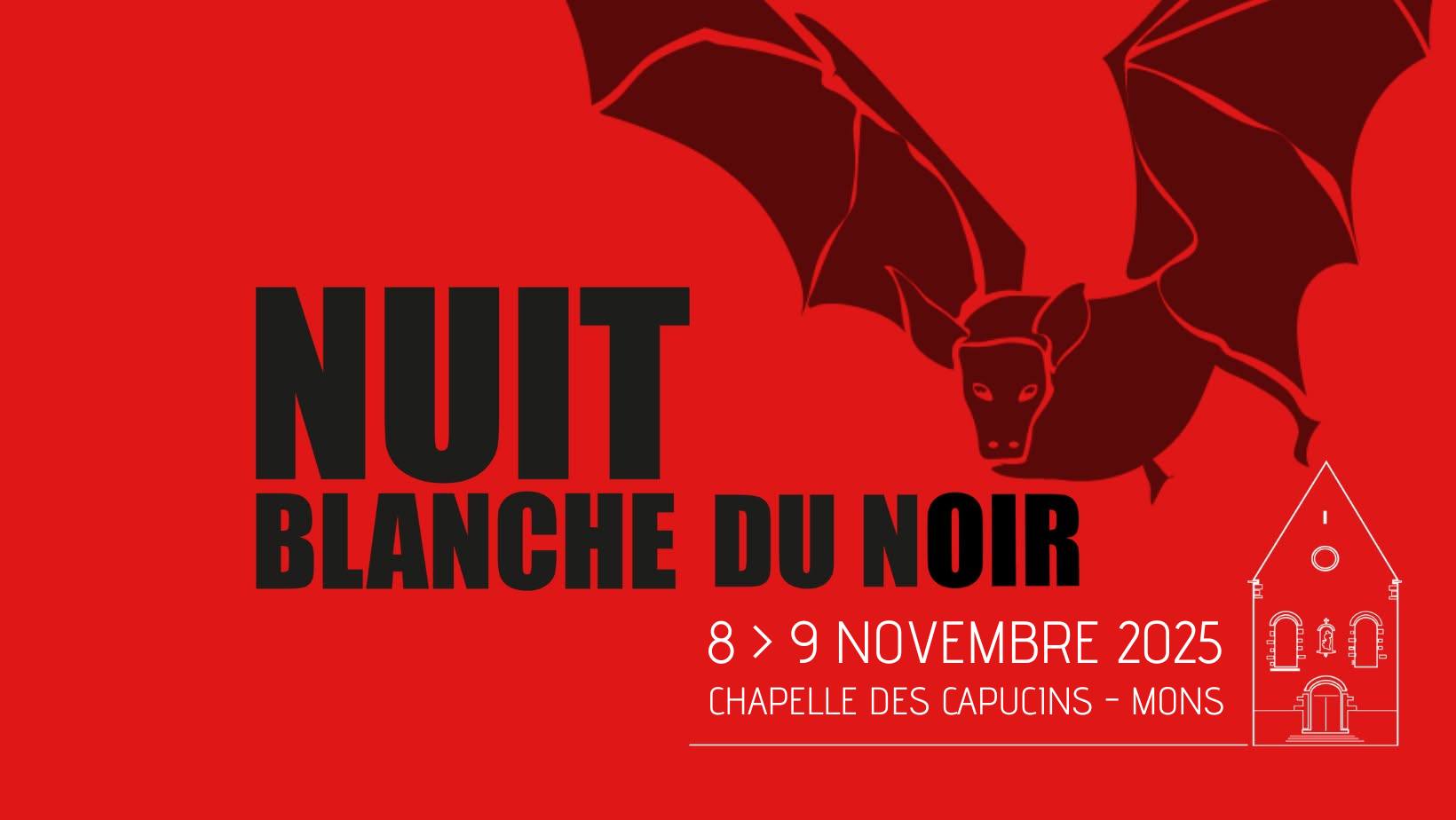 Affiche : Festival Nuit blanche du Noir 2025