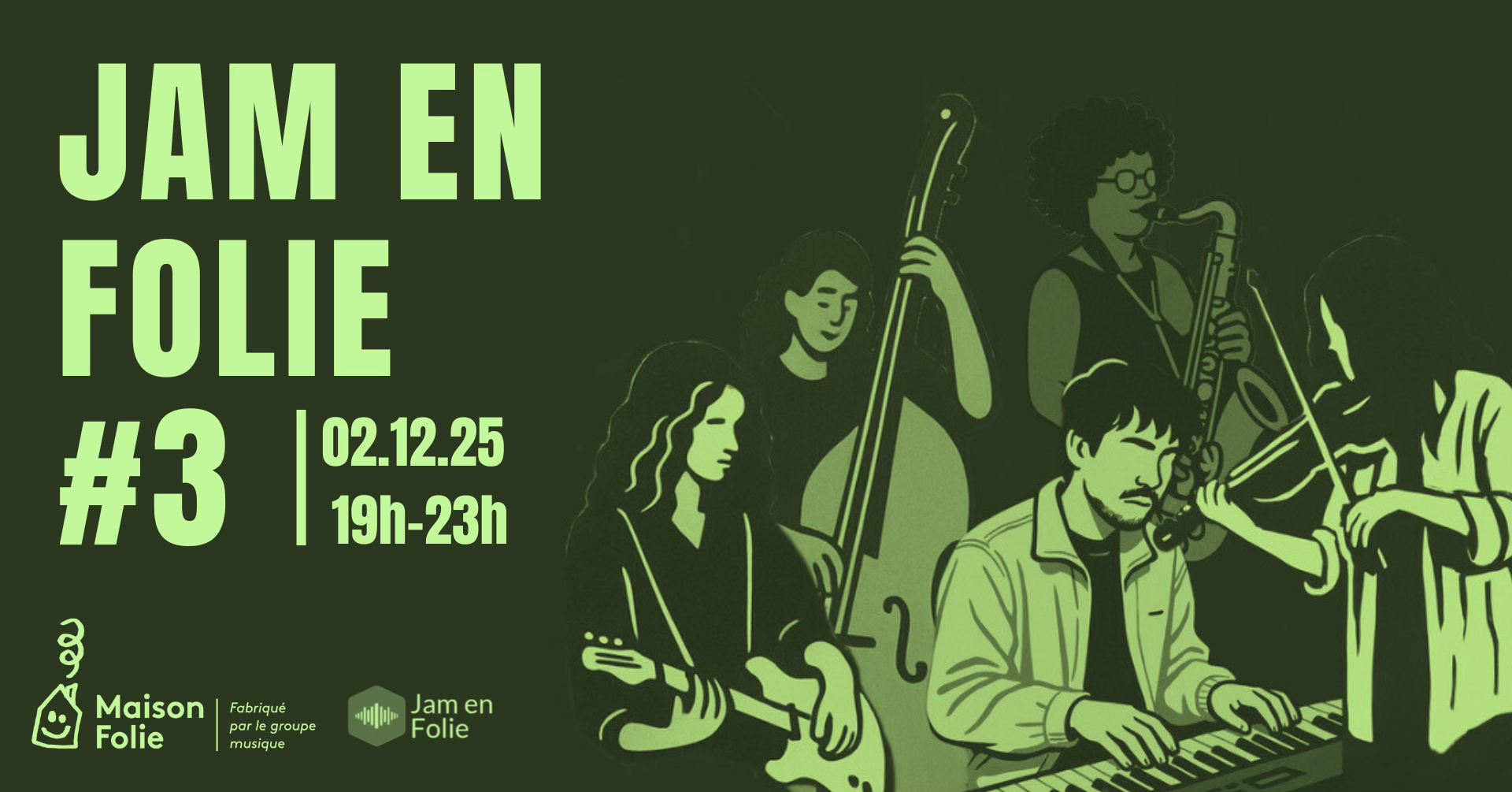 Jam en Folie 3e Edition