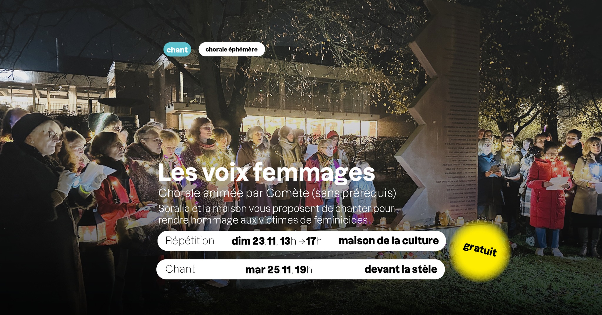 Chant - Les voix femmages