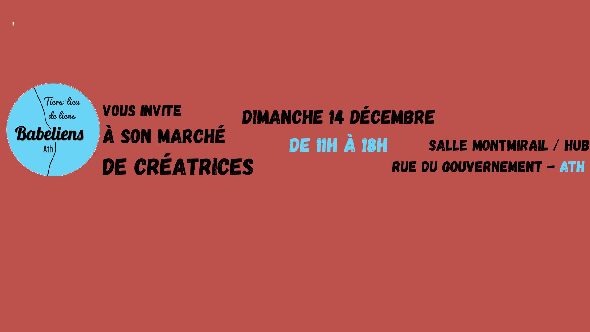 Marché de Noël - Babeliens