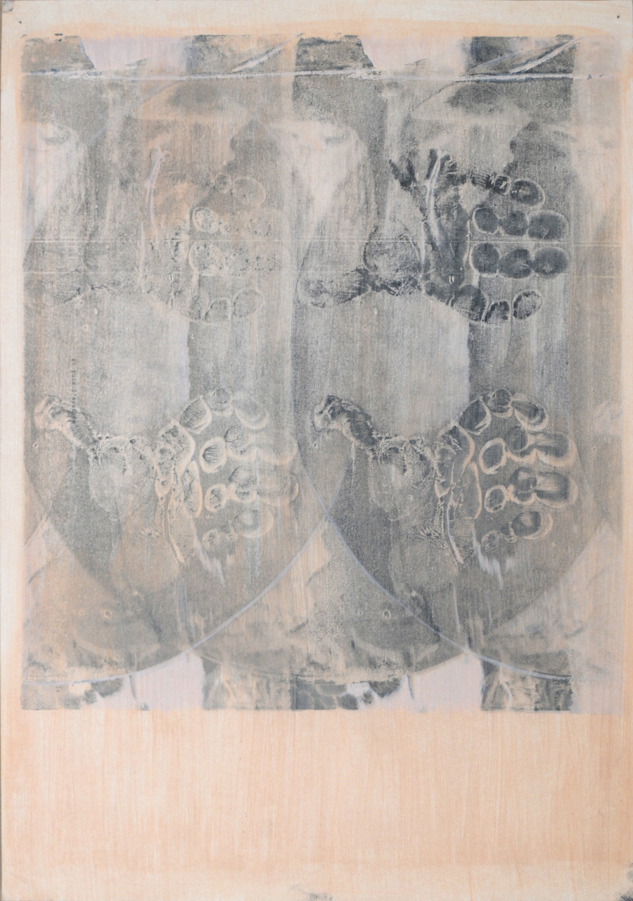  "mains sur un rouleau"