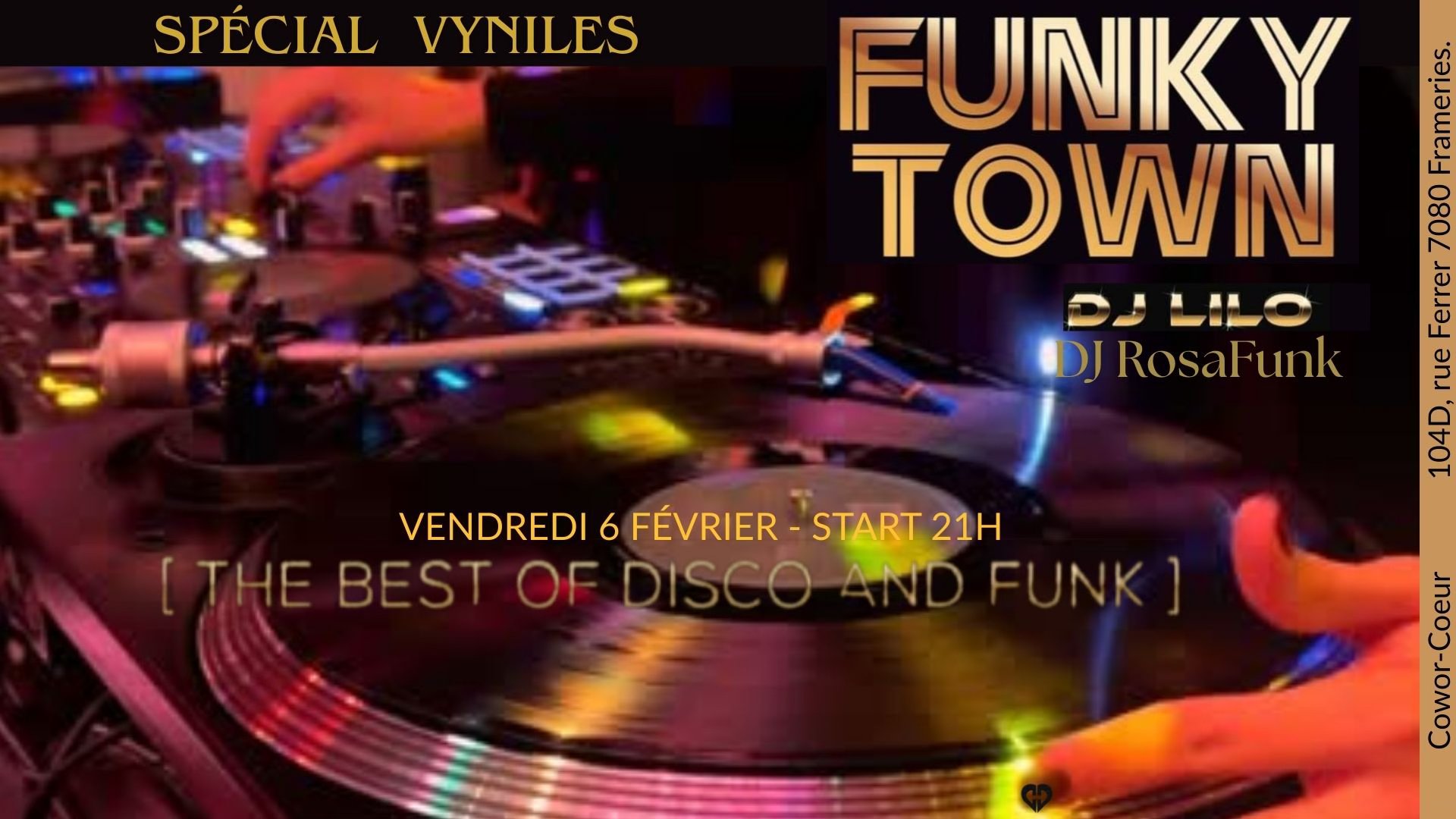 💃🏻🪩 Funky Town - Sp&eacute;cial Vinyles 