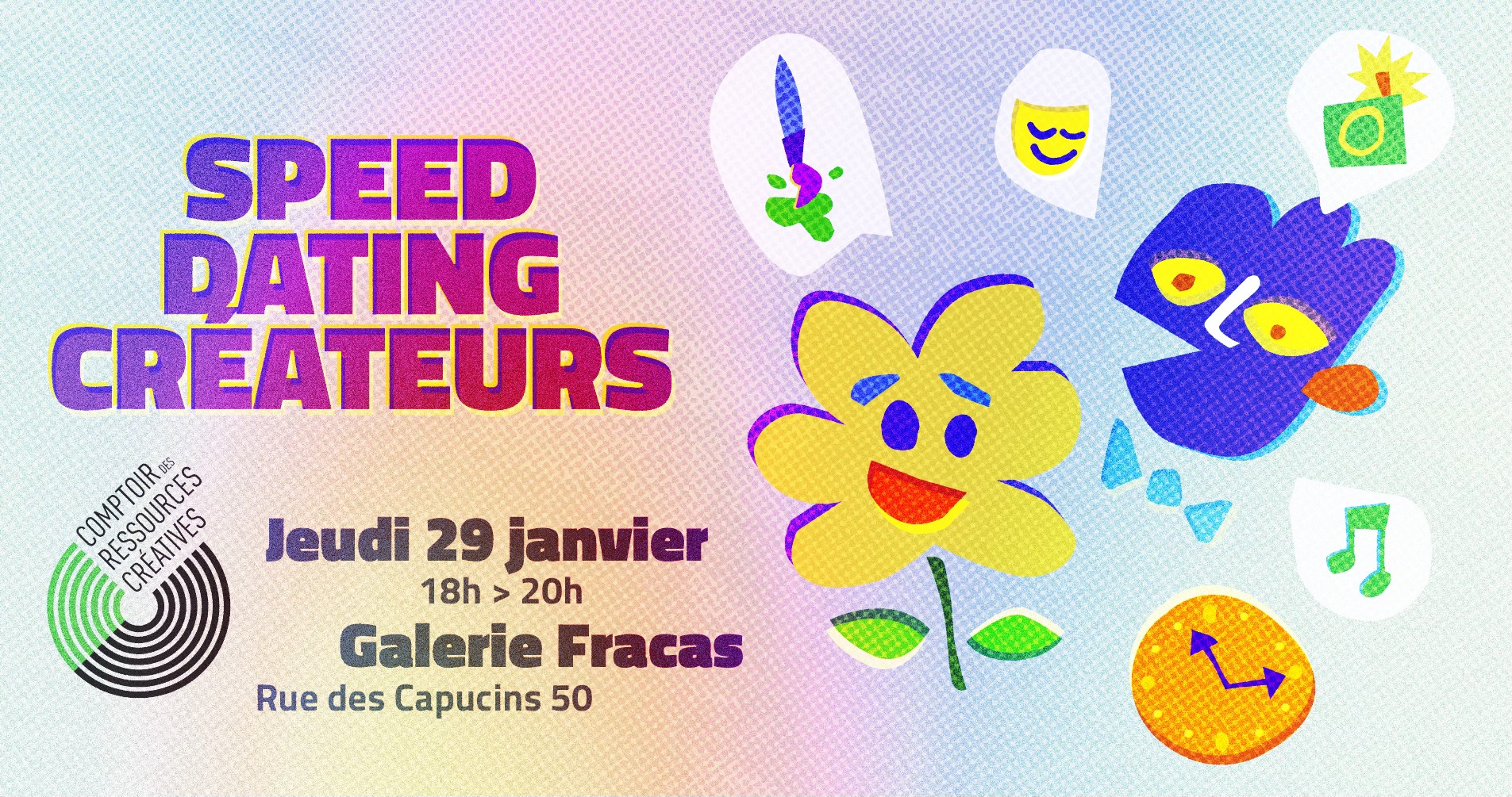 Creative Speed Dating - Et si on repensait la rencontre entre créateurs ? 