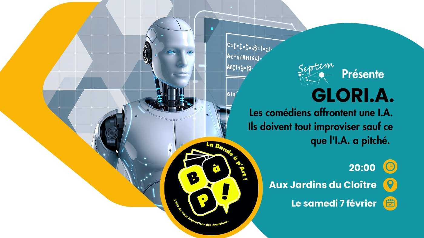 GLOR.I.A. : L'intelligence Artificielle d&eacute;fie l'improvisation th&eacute;&acirc;trale !