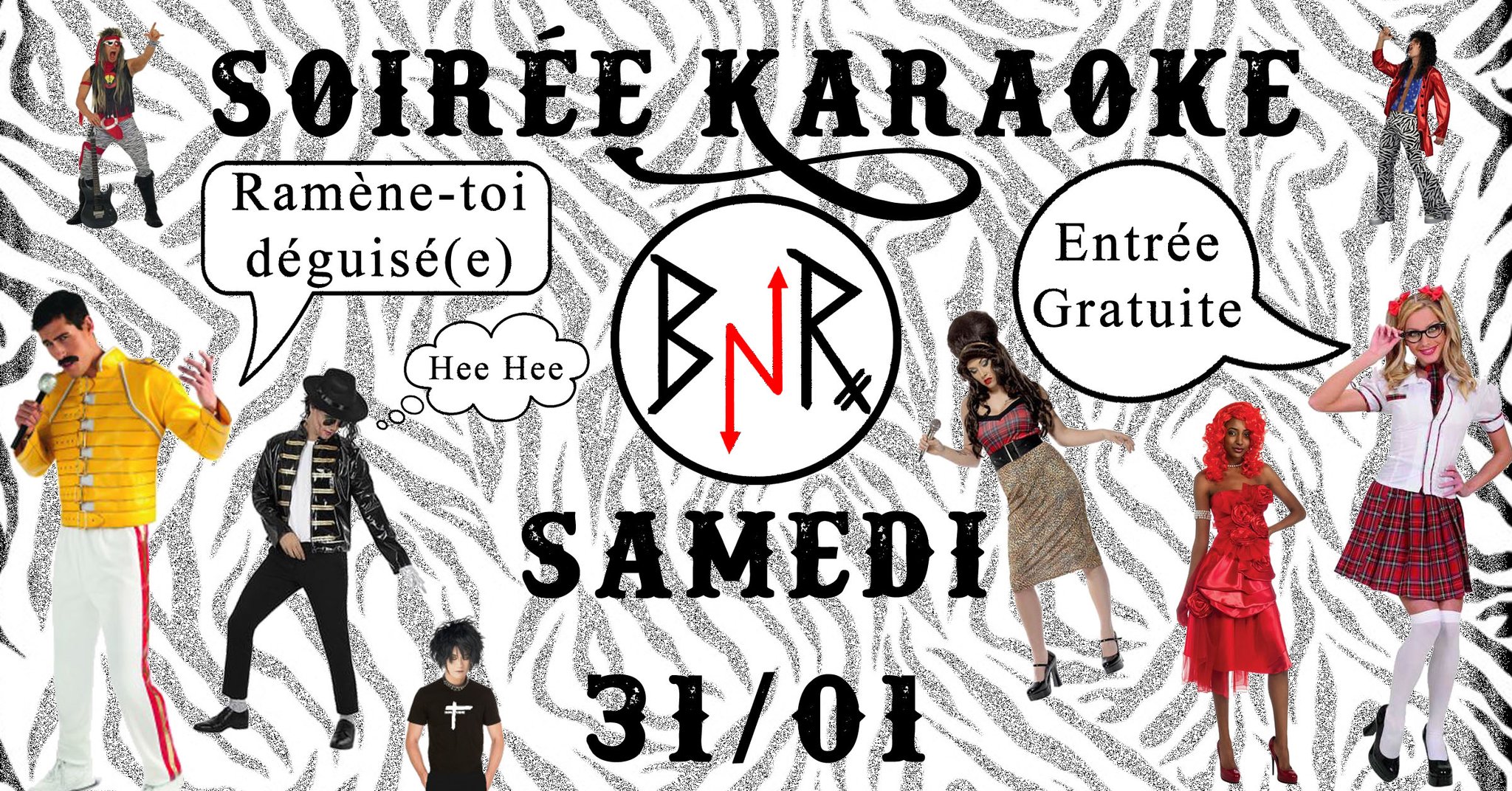 Karaoké déguisé au BnR !