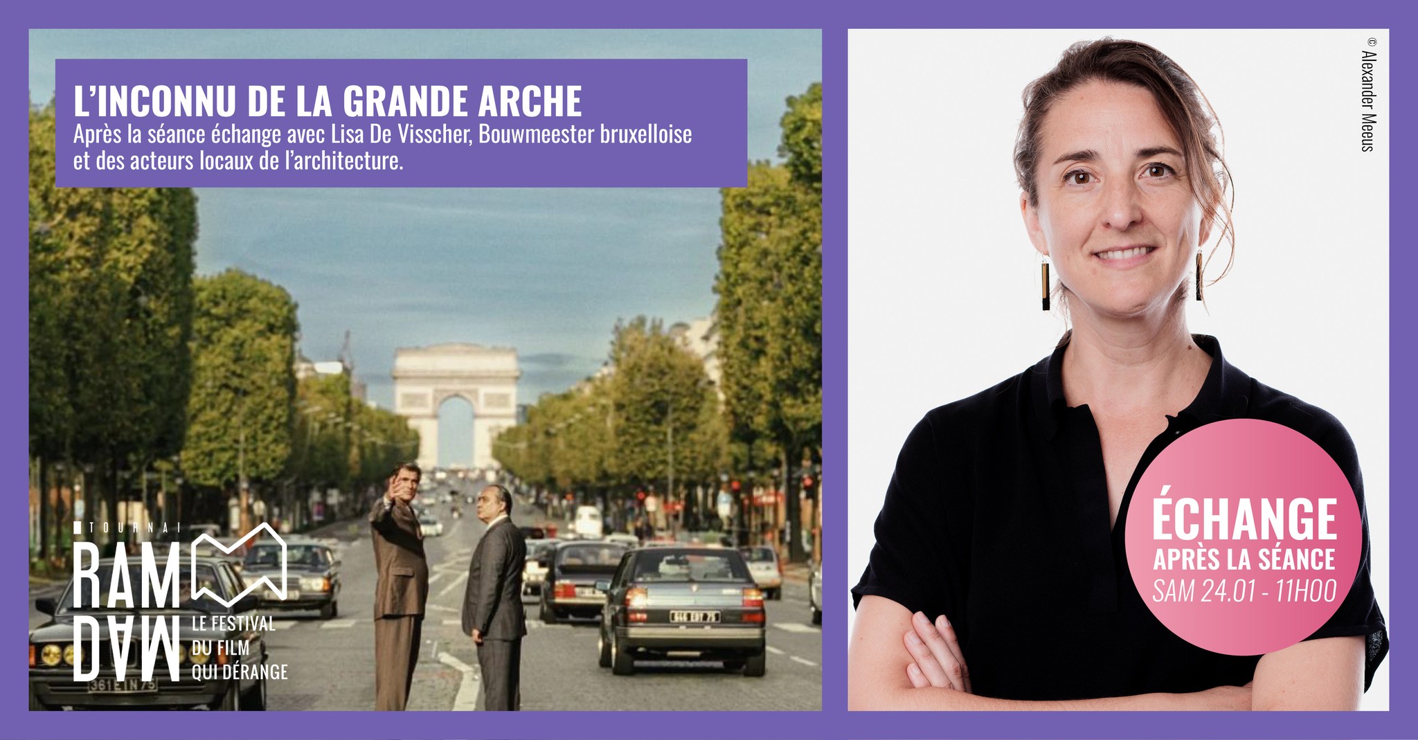 L'INCONNU DE LA GRANDE ARCHE - Rencontre avec lisa de visscher, Bouwmeester 