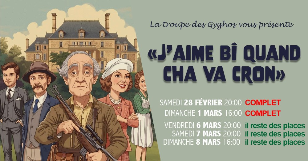 Les Gyghos 2026 "J'aime b&icirc; quand cha va cron"