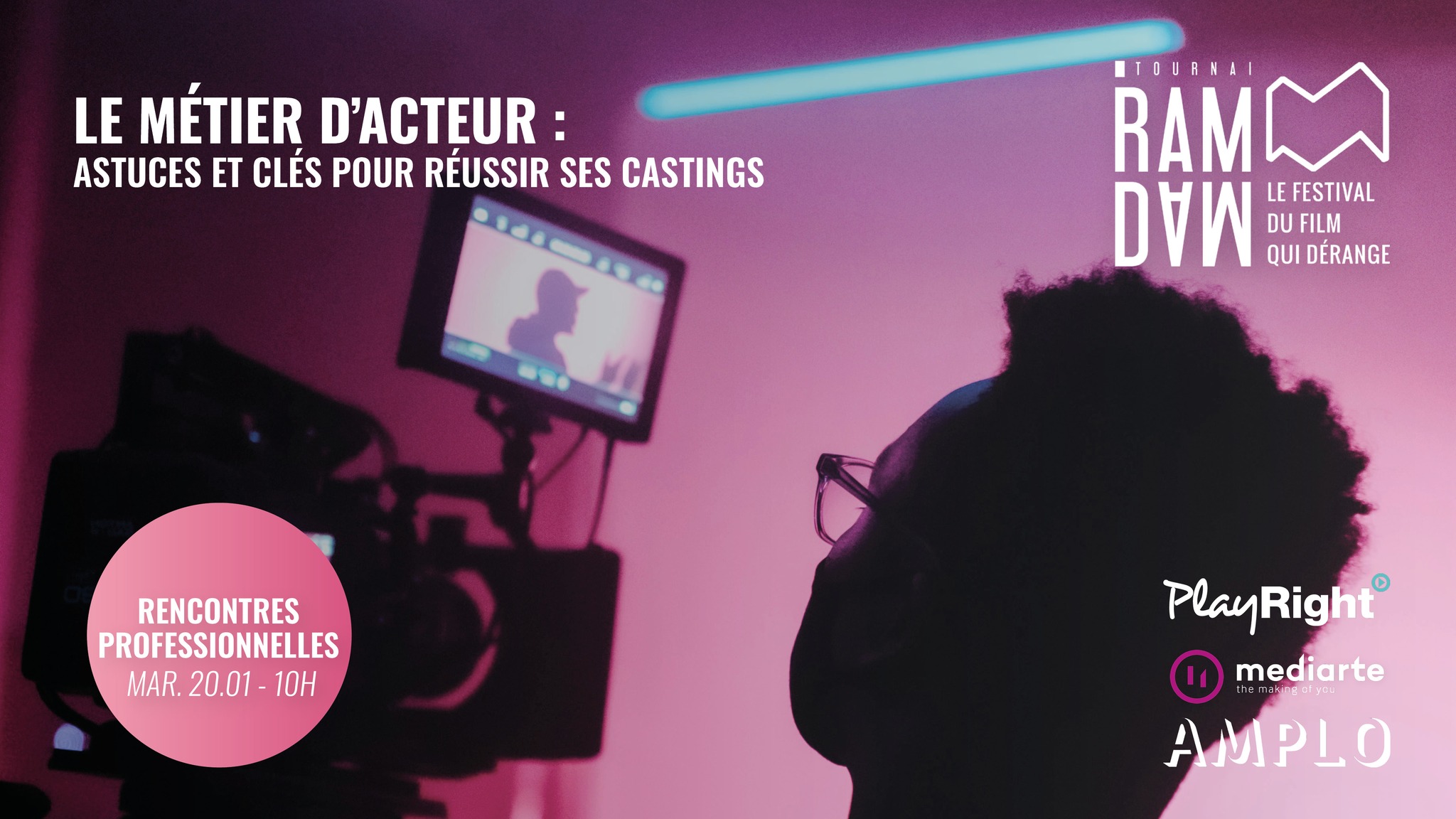 RENCONTRES PROFESSIONNELLES - Le m&eacute;tier d'acteur.ice