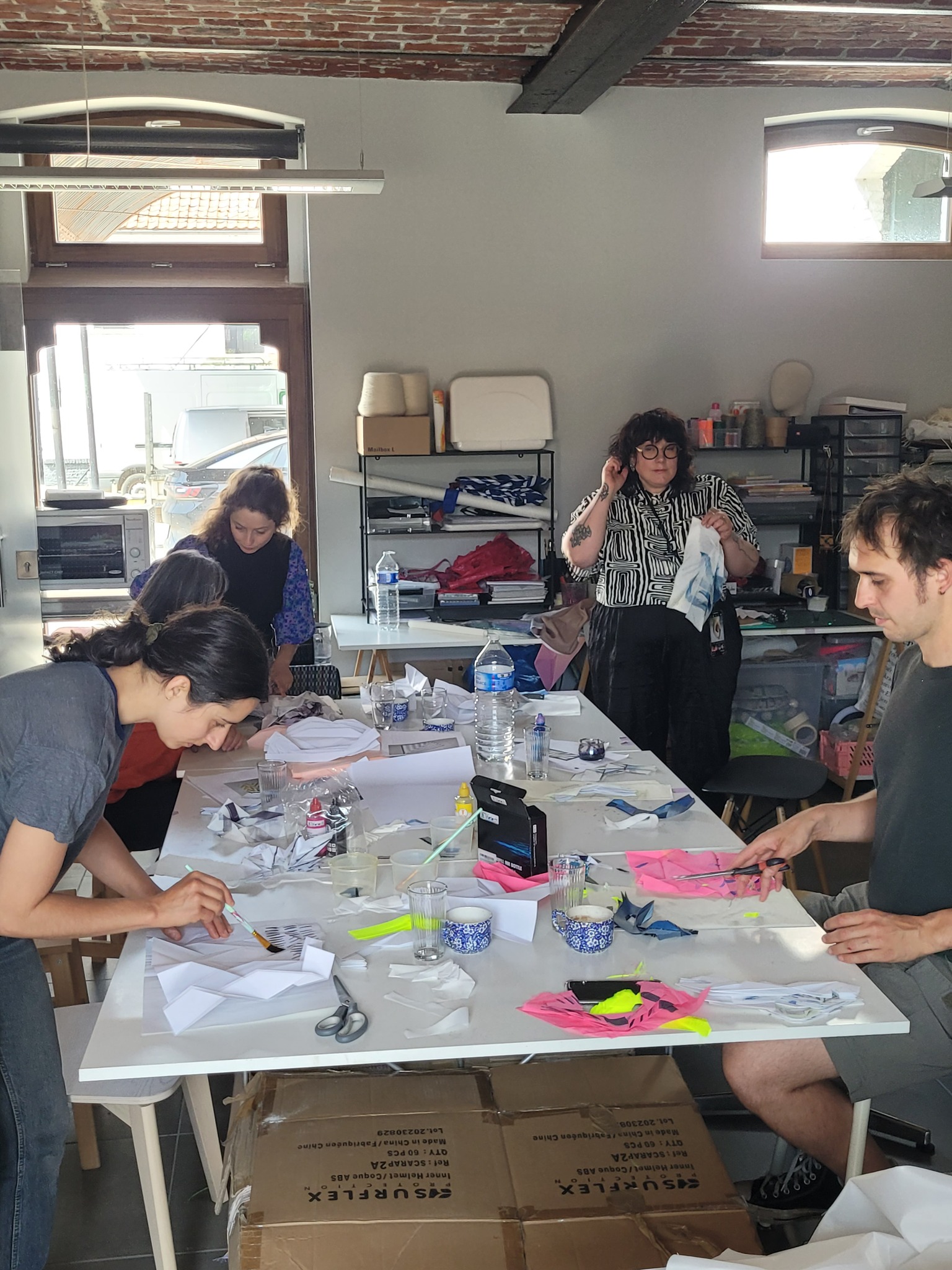 Table ronde + visite : Les r&eacute;sidences artistiques en Belgique 