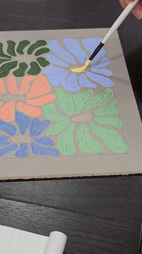 Atelier - gravure et peinture sur lino