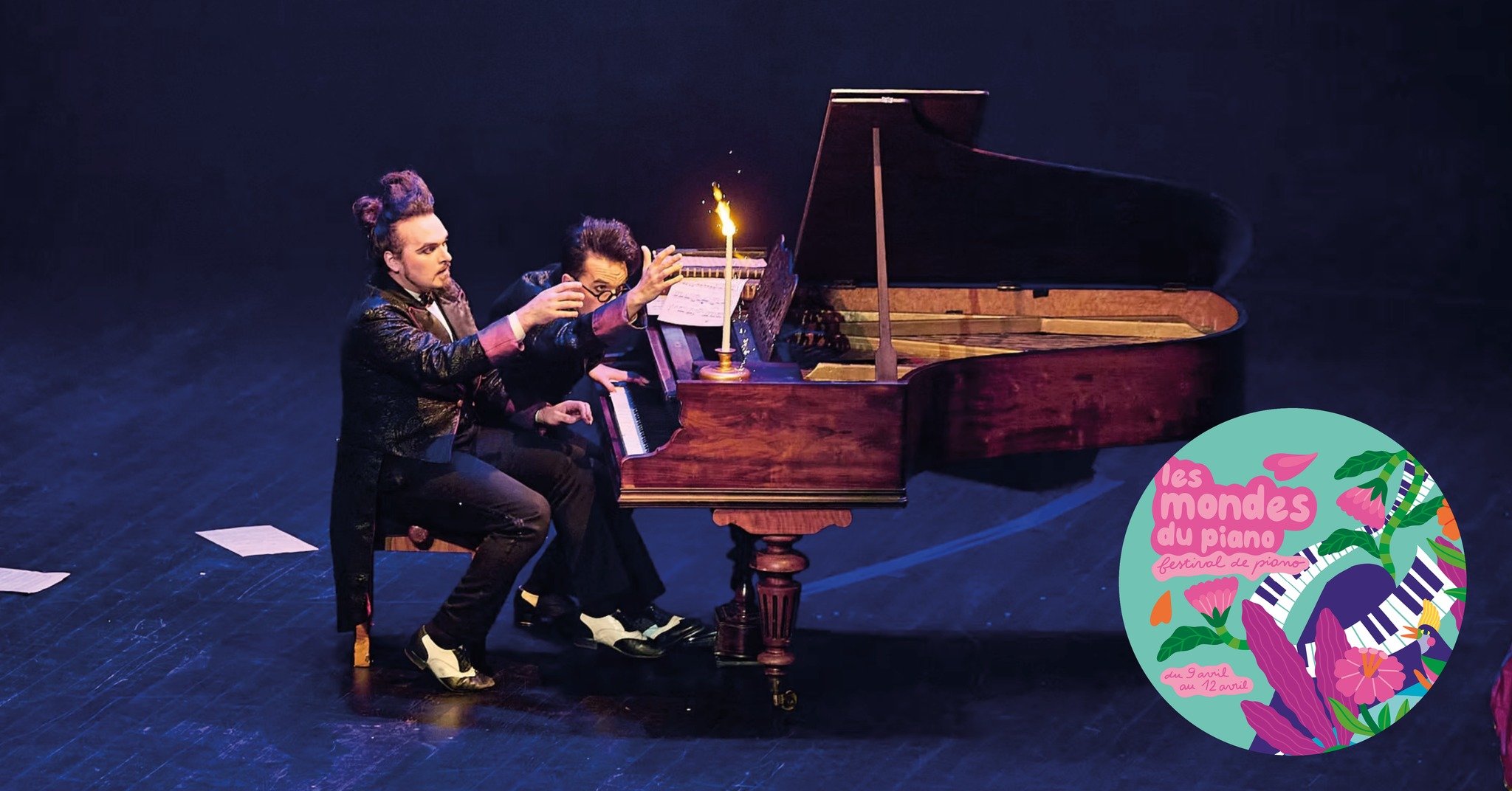 Les virtuoses [Les Mondes du Piano] Deux pianistes... pour un seul piano