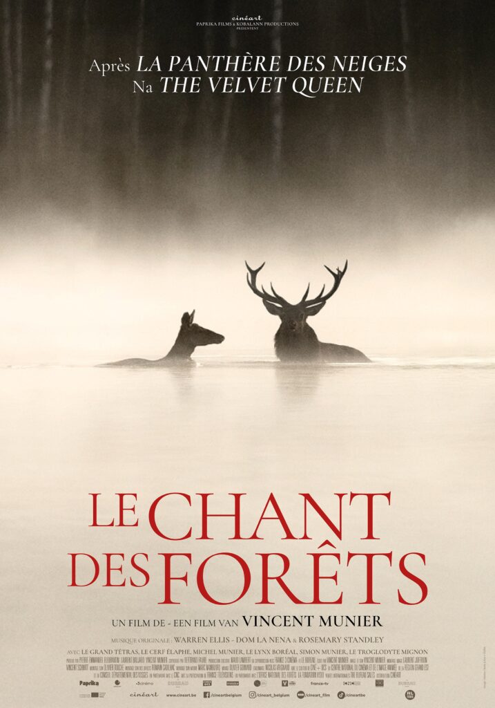"LE CHANT DES FOR&Ecirc;TS" de Vincent Munier