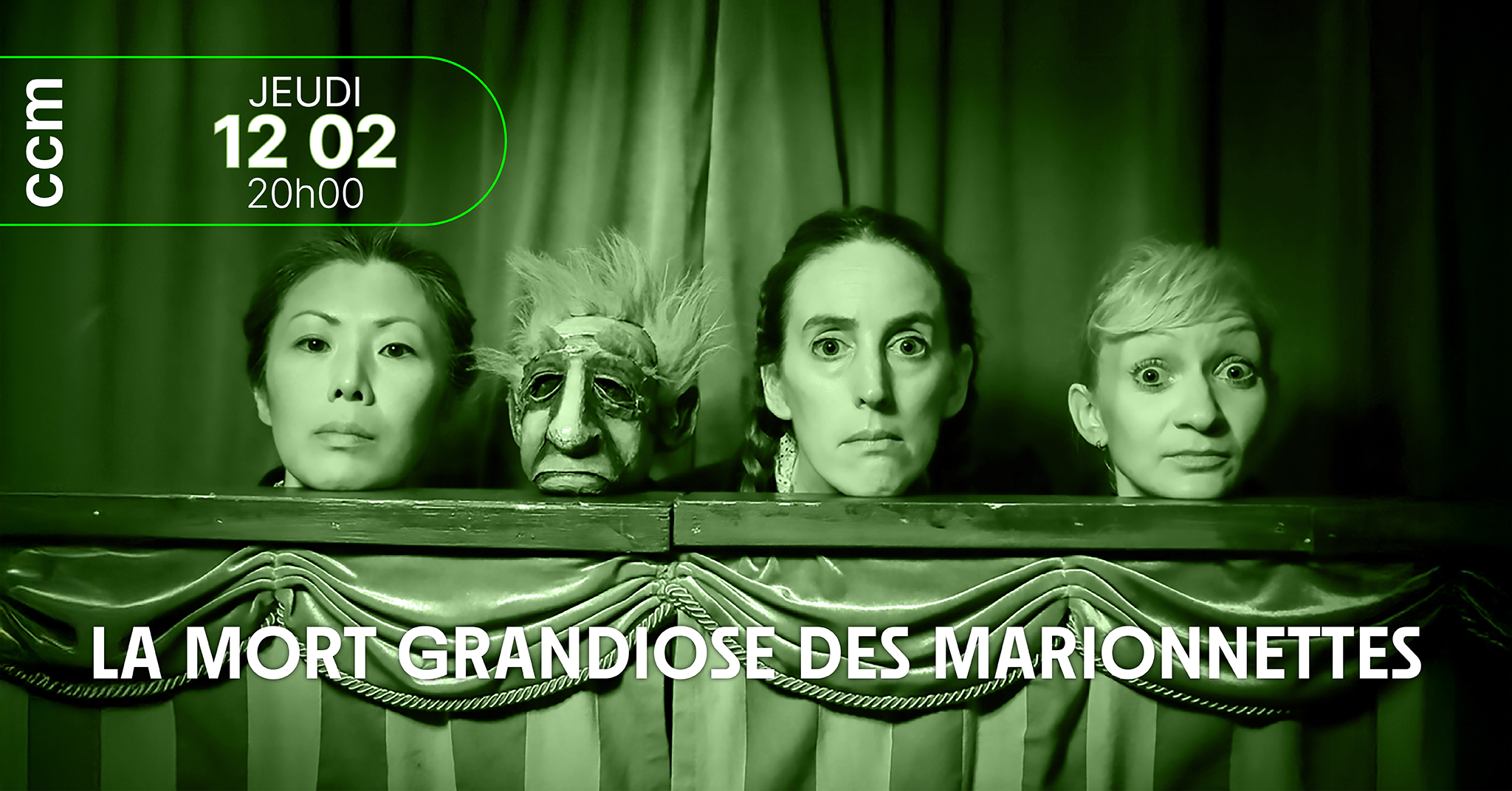 La mort grandiose des marionnettes, variations / The Old Trout Puppert Workshop / Marionette 