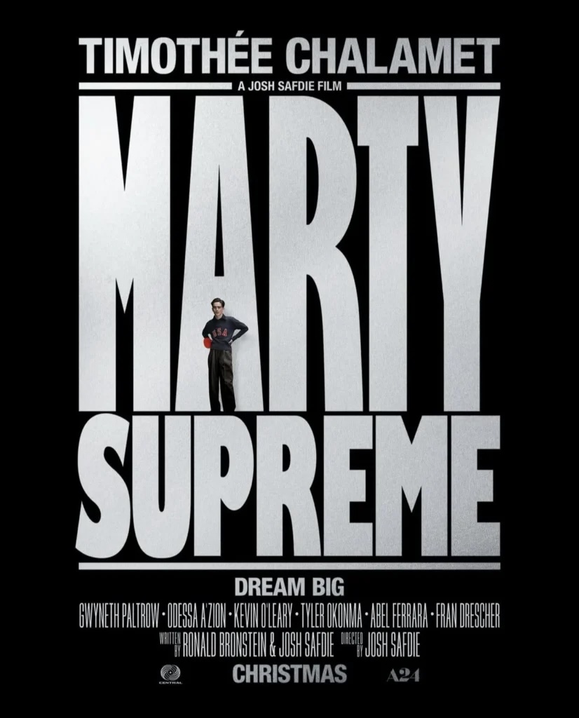 "MARTY SUPREME" de Josh Safdie
