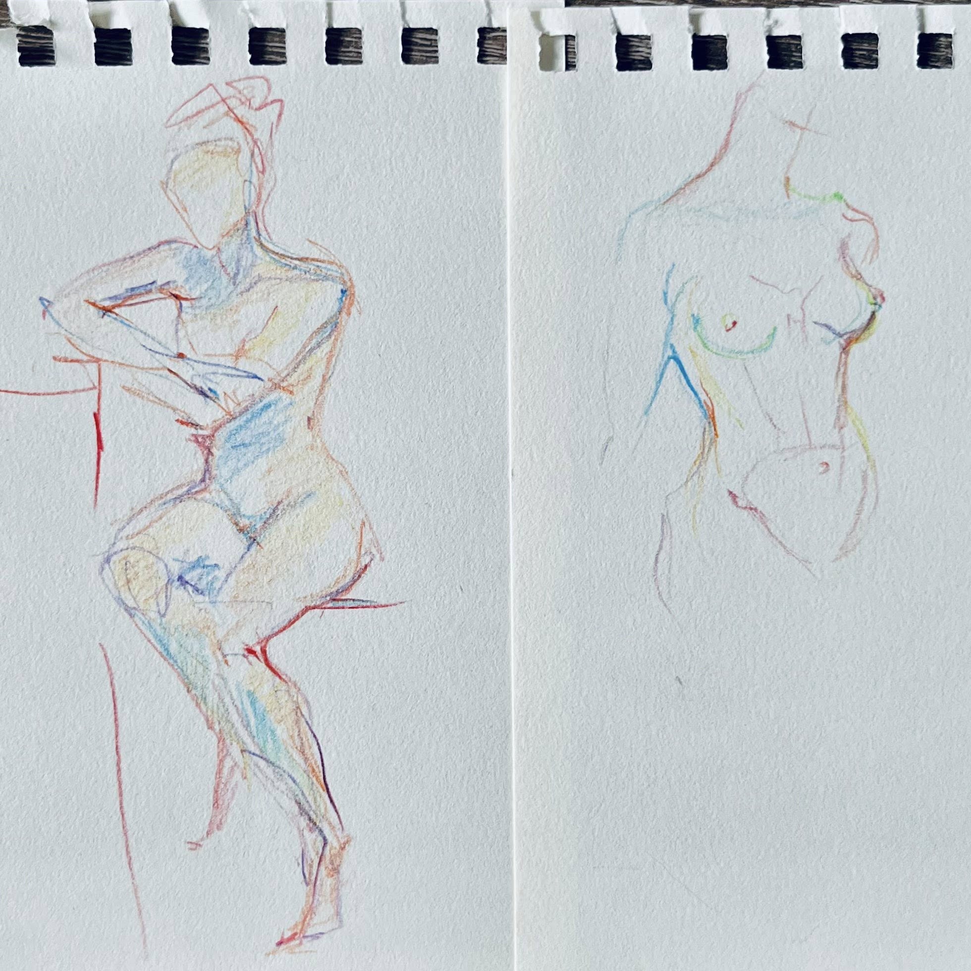 Pause cr&eacute;ative - mod&egrave;le vivant