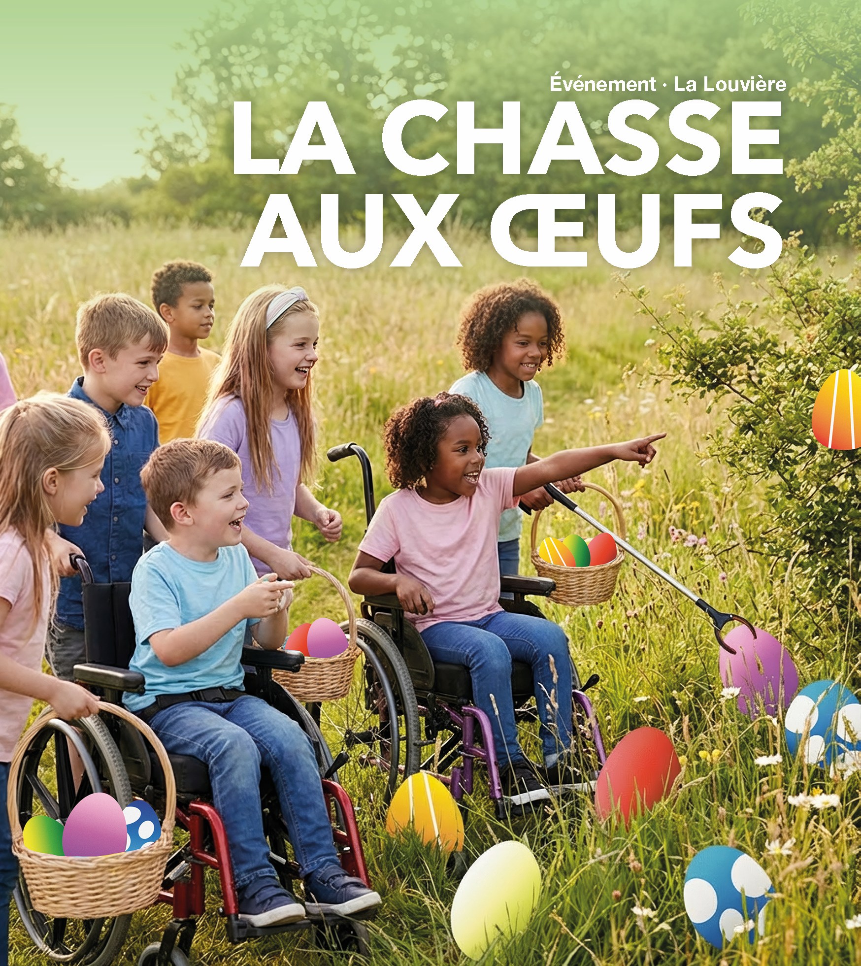 La chasse aux &oelig;ufs au Bois-du-Luc