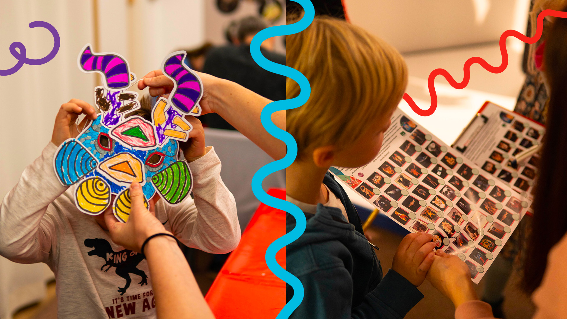 Atelier : chasse aux masques en famille