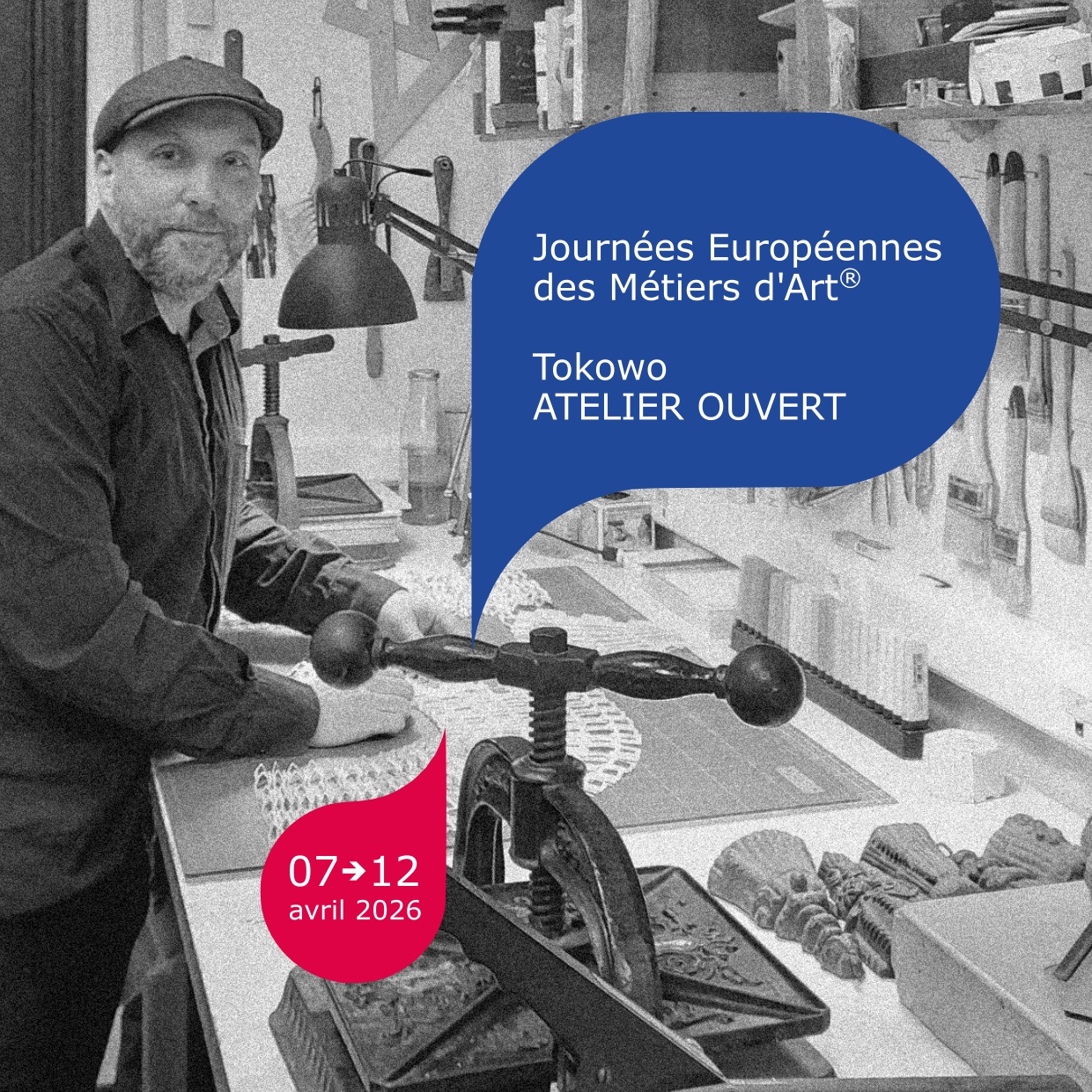 Journ&eacute;es Europ&eacute;ennes des M&eacute;tiers d'Art&reg;  Tokowo ATELIER OUVERT