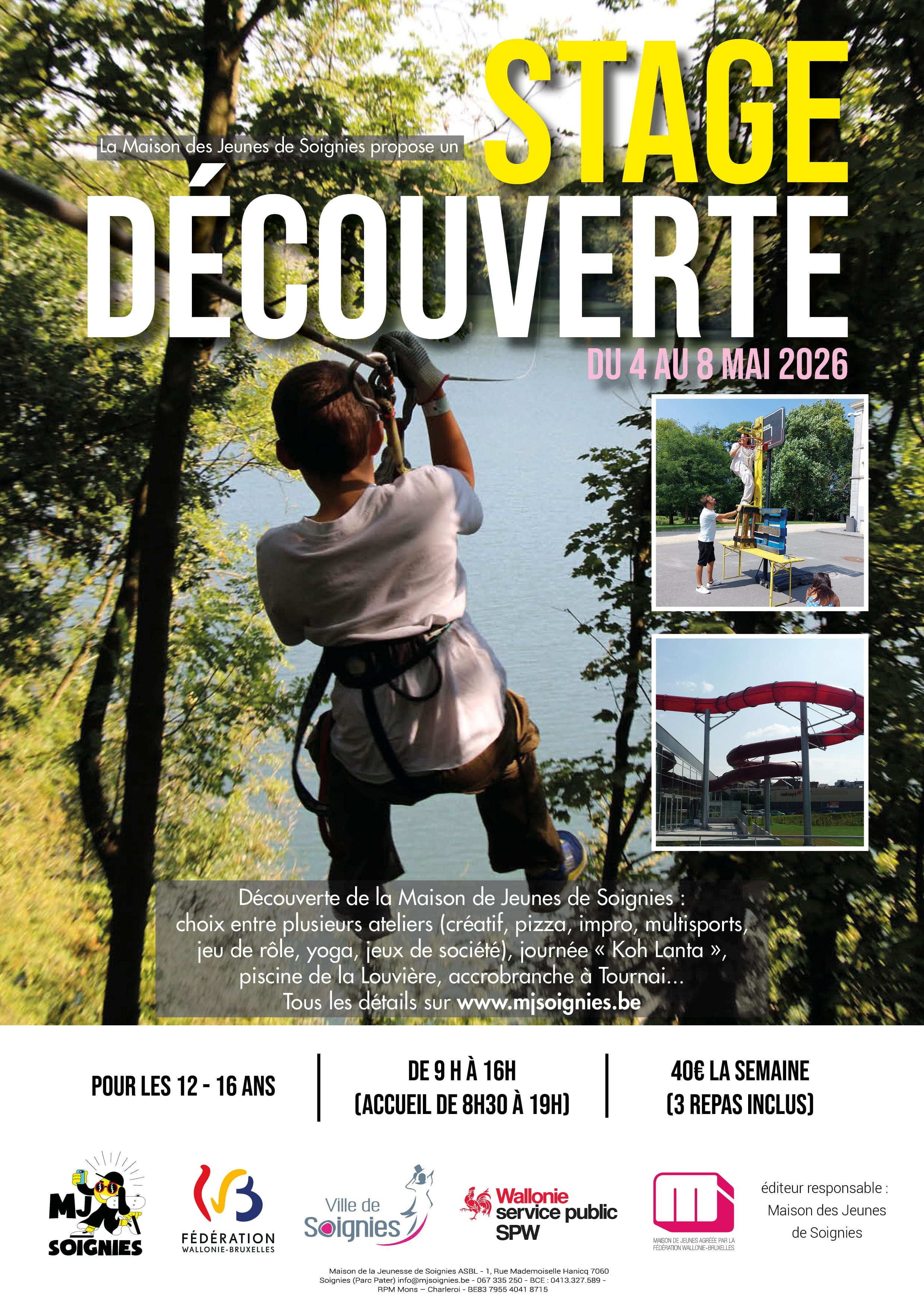 Stage d&eacute;couverte