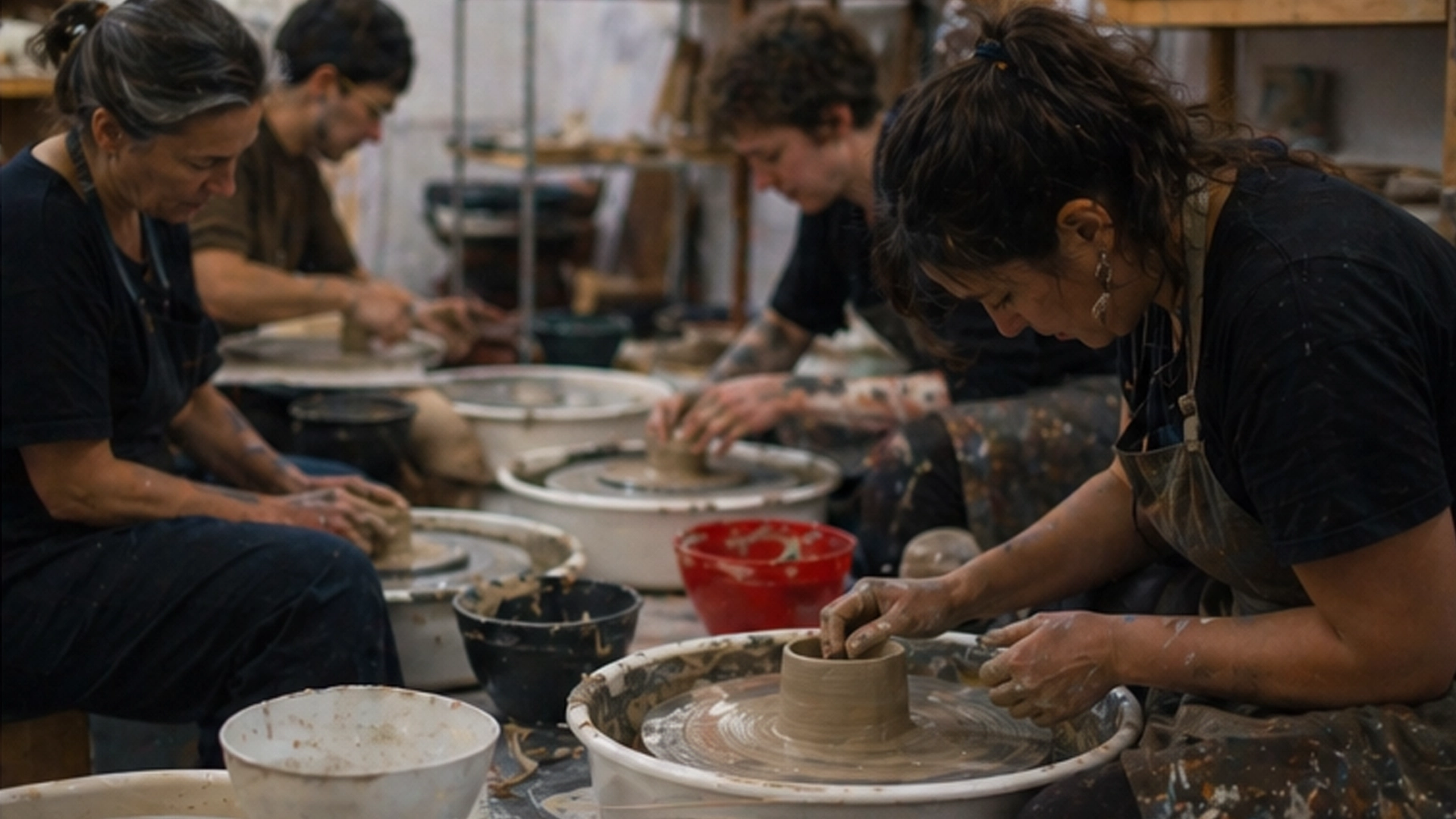 atelier de poterie