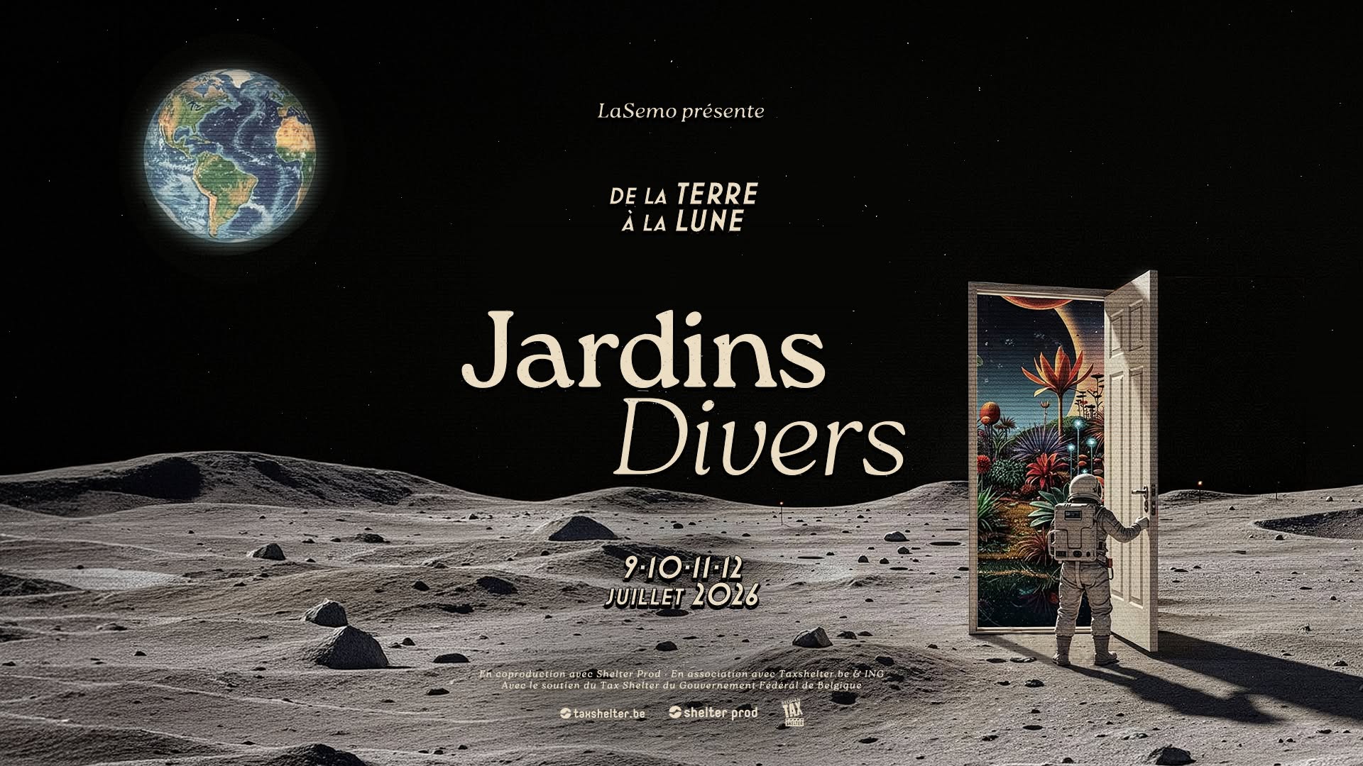 Jardins Divers 2026 - De la Terre &agrave; la Lune