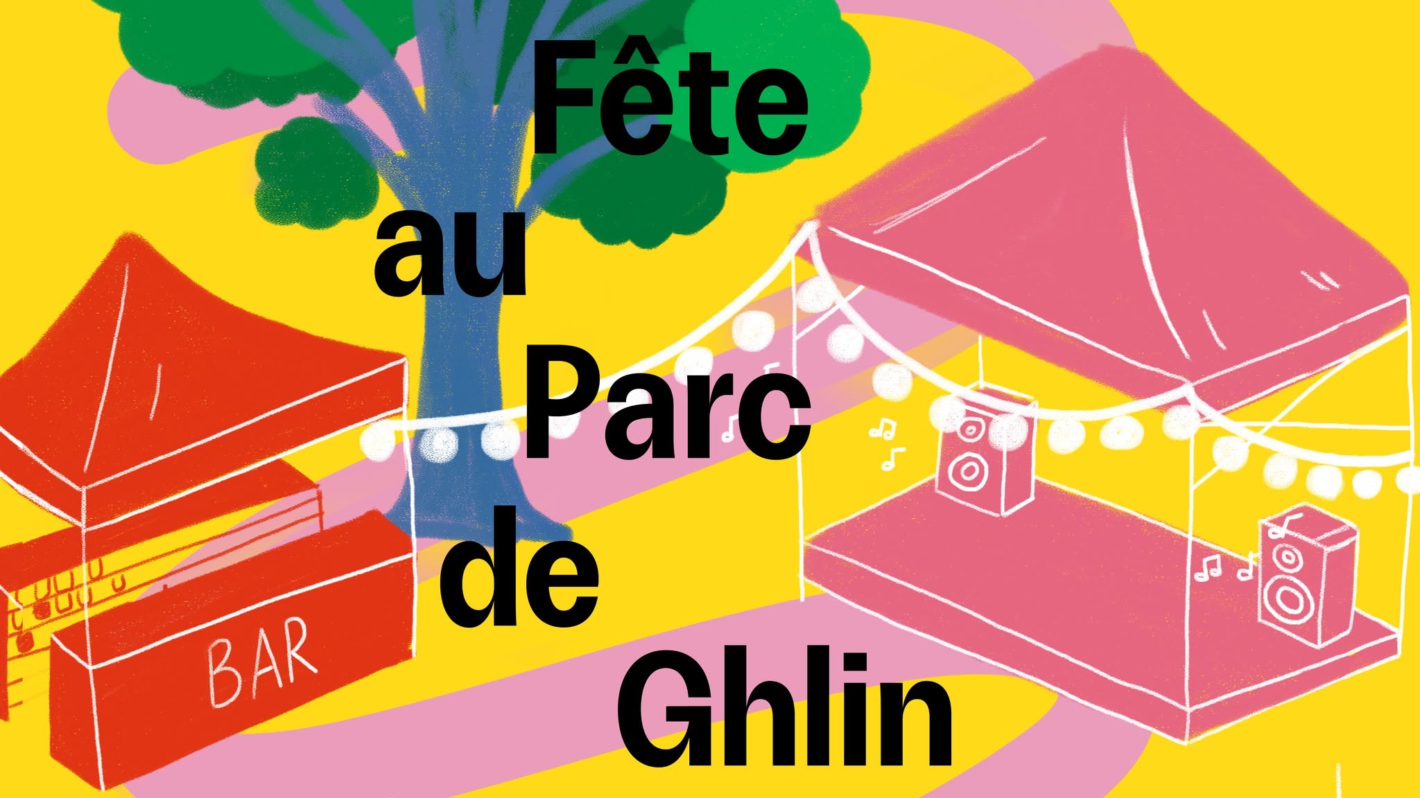 F&ecirc;te au Parc de Ghlin