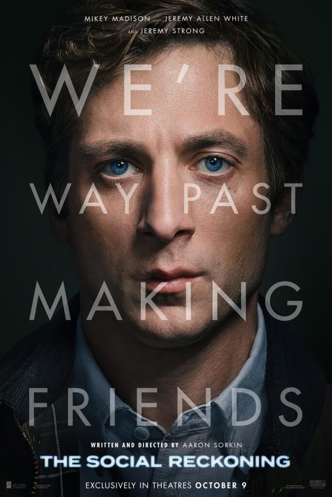 "THE SOCIAL RECKONING" de Aaron Sorkin