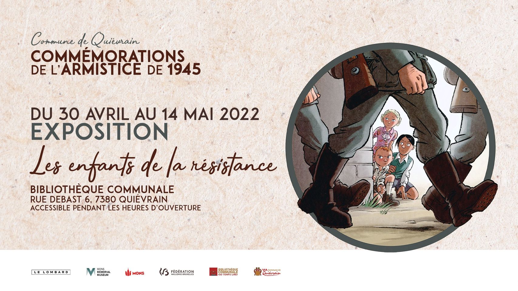 Exposition « Les Enfants de la Résistance » - Commémorations de l'Armistice de 1945