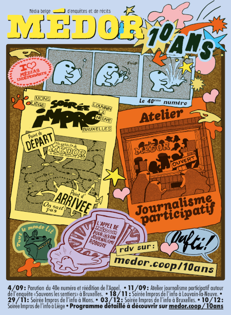 Affiche Médor 10 ans