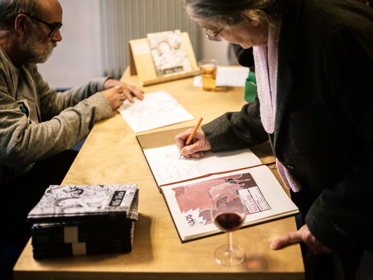 Nils Dieu Vernissage Fracas 