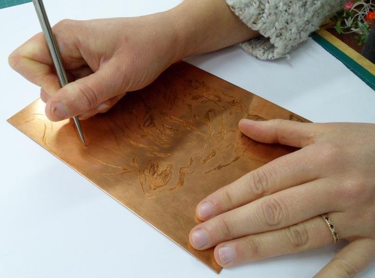 technique de pointe s&egrave;che 