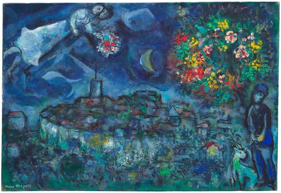 Marc chagall expose a Mons 