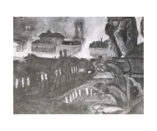 Dessin au Fusain