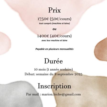prix et infos tricot machine