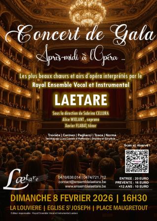 Concert de Gala 2026 - Après midi à l'opéra 